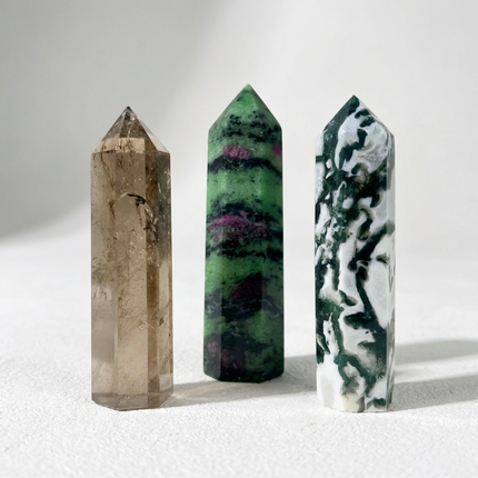 Gentle Renewal Trio Crystal Set