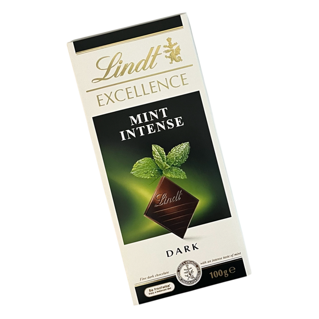 Lindt Lindor • 100g mint intense