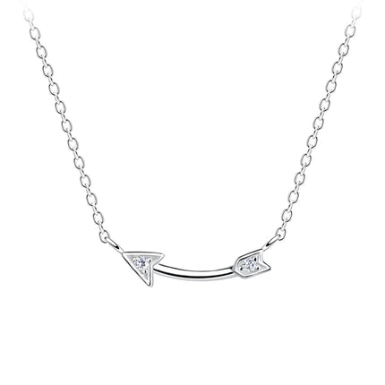 925 sterling silver necklace • arrow
