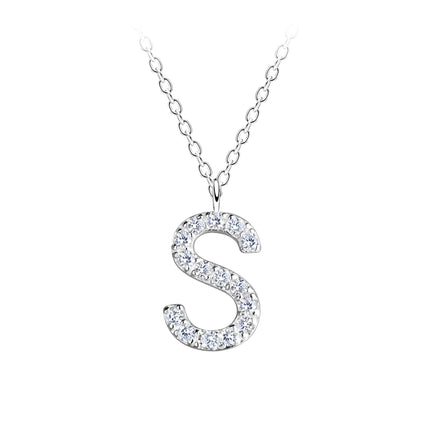 925 sterling silver necklace • S glam