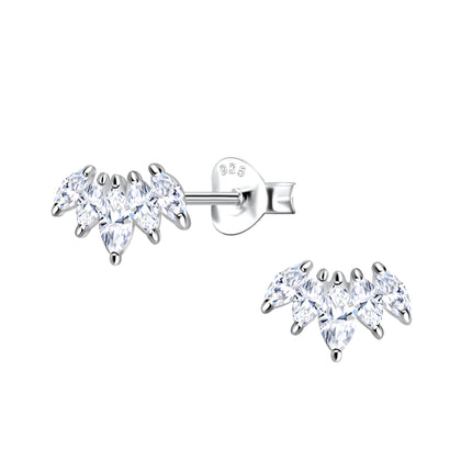925 sterling silver studs • queenie