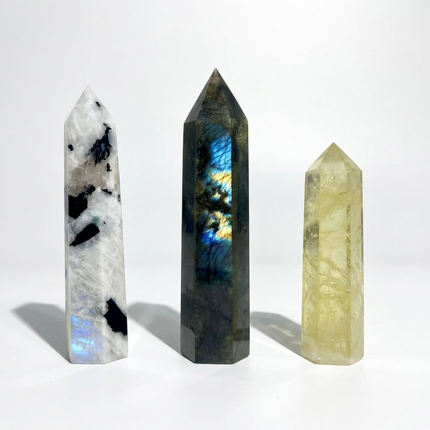 New Beginnings Trio Crystal Tower Set