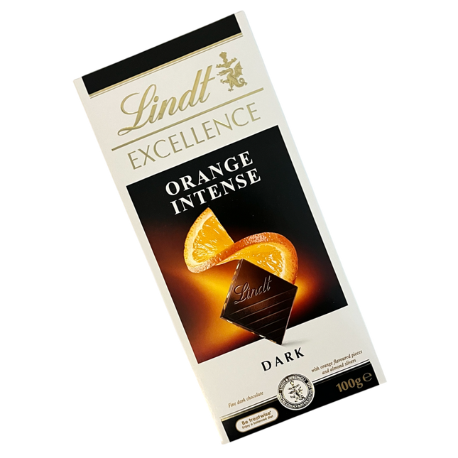 Lindt Lindor • 100g orange intense
