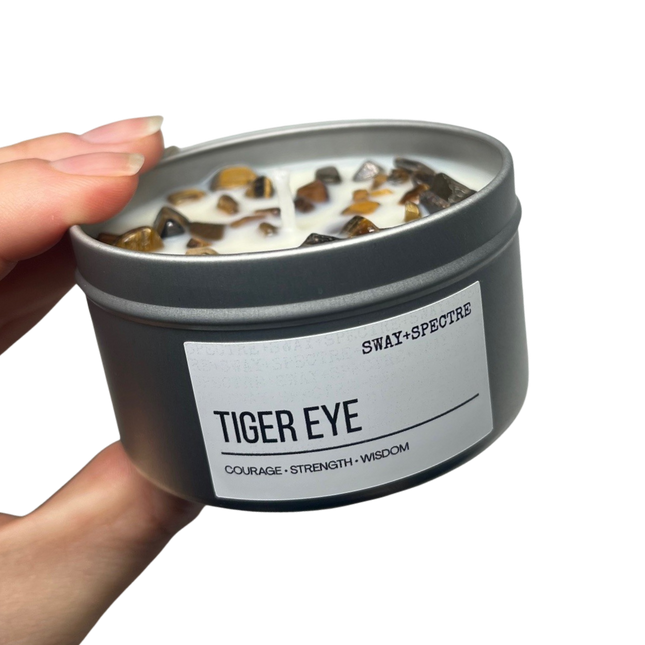 125g crystal tin • tiger eye