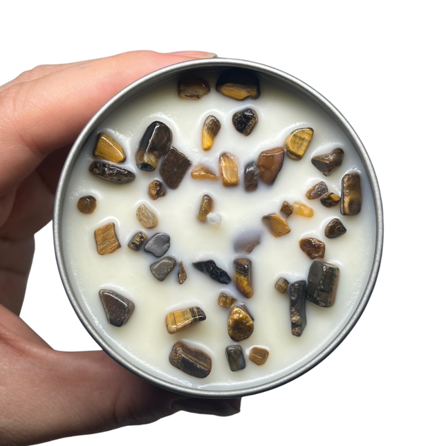 125g crystal tin • tiger eye