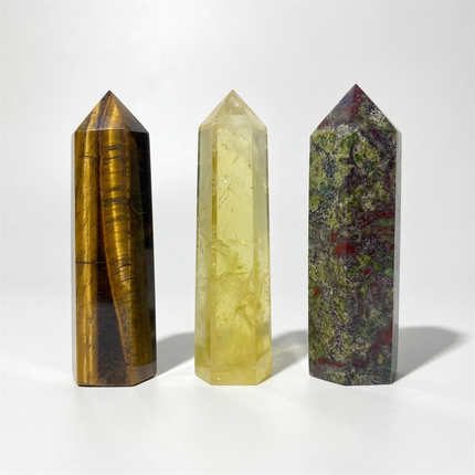 Strength and Success Trio Crystal Tower Set