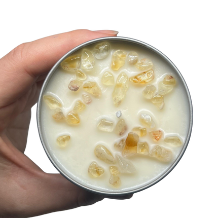 125g crystal tin • citrine