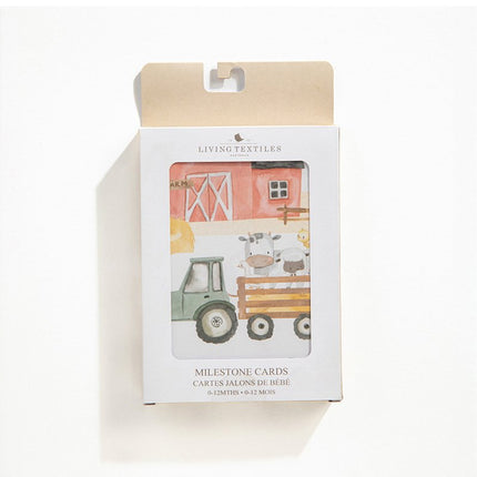 Baby Milestone Cards • Farmyard Friends