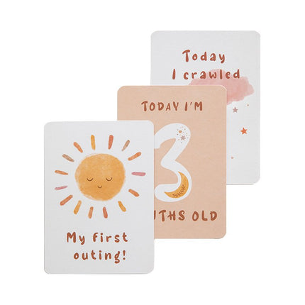 Baby Milestone Cards • Boho Blossom