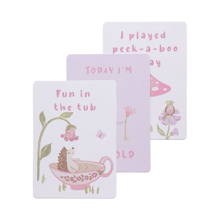 Baby Milestone Cards • Enchanted Garden