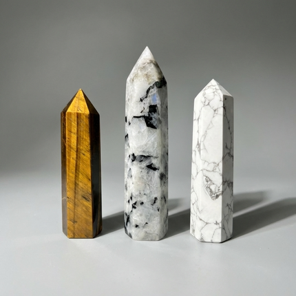 Serene Focus Trio Crystal Tower Set