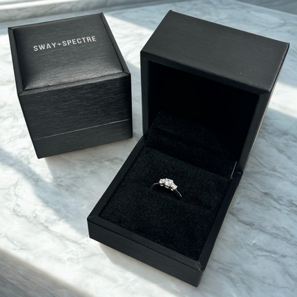 925 sterling silver ring • luna