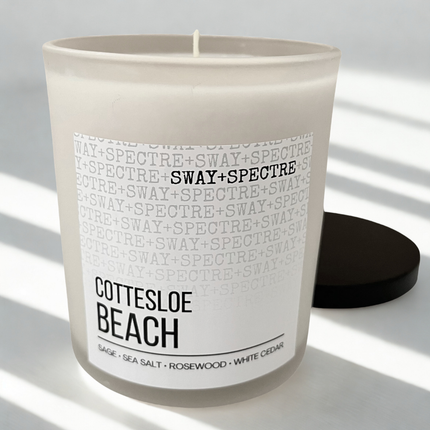 Candle Jar ‣ 300g sway, frosted white