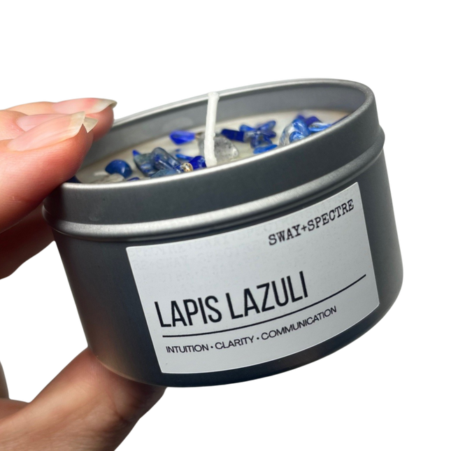 125g crystal tin • lapis lazuli