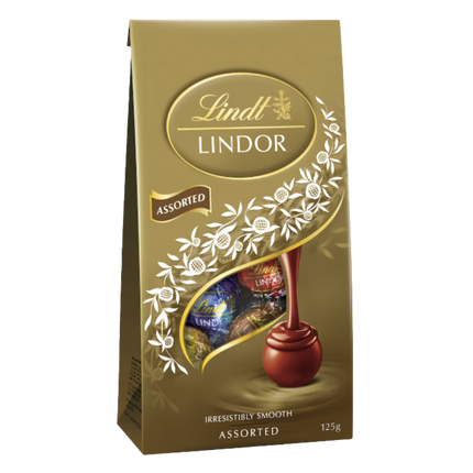 Lindt Lindor • 125g assorted choc bag