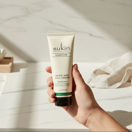 Beauty ‣ Sukin Hand + Nail Cream Tube 125mL