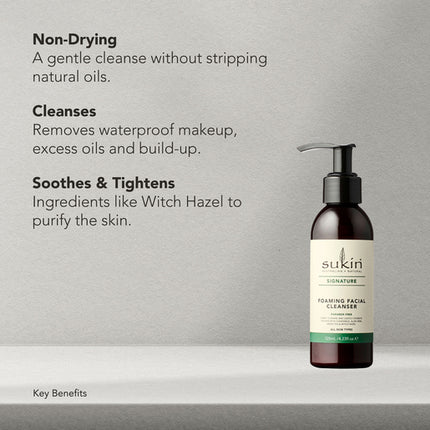 Beauty ‣ Sukin Foaming Facial Cleanser 125mL