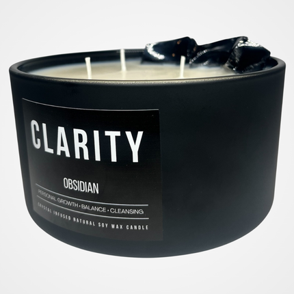 700g clarity bowl • obsidian