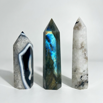 The Anchored Intuition Trio Crystal Set