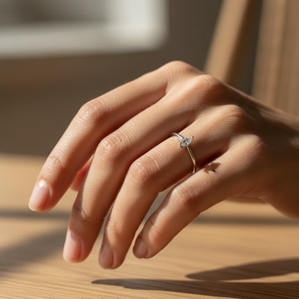 925 sterling silver ring • ivy