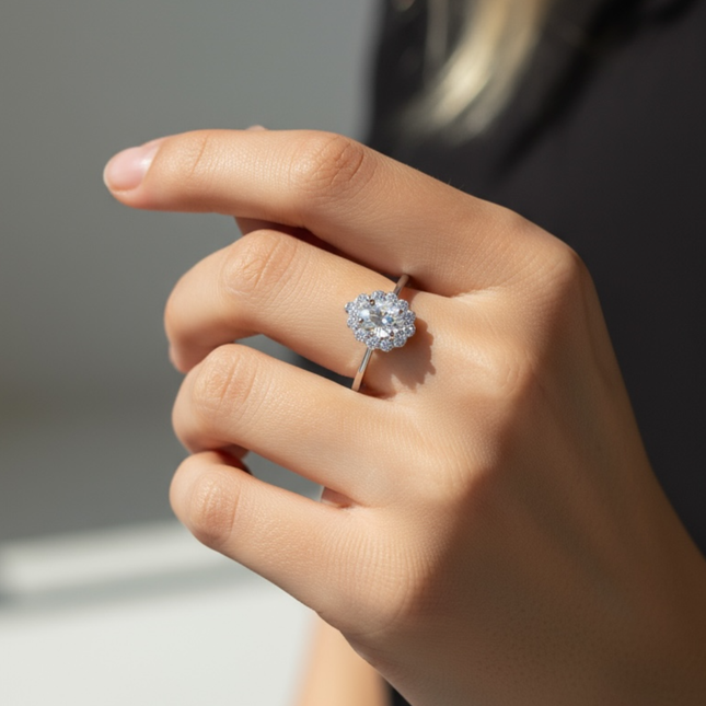 925 sterling silver ring • anna