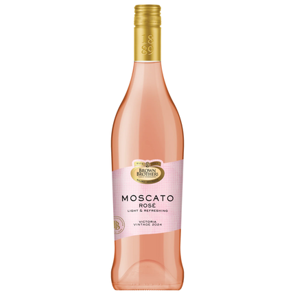Bottle ‣ Brown Brothers Moscato Rose ABV 6.5%