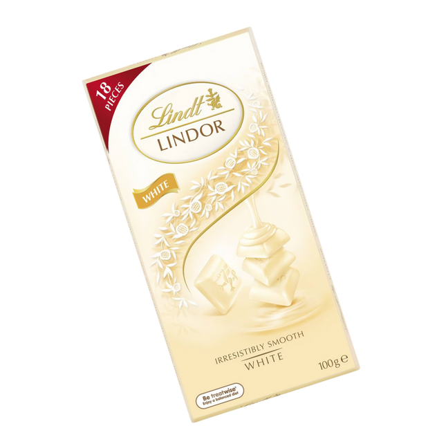 Lindt Lindor • 100g white chocolate