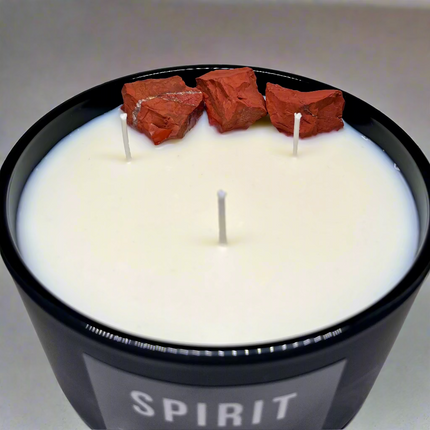 700g spirit bowl • red jasper