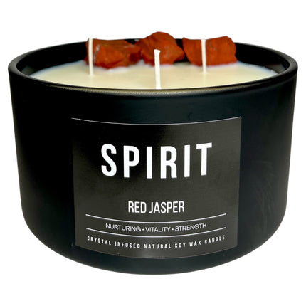 700g spirit bowl • red jasper