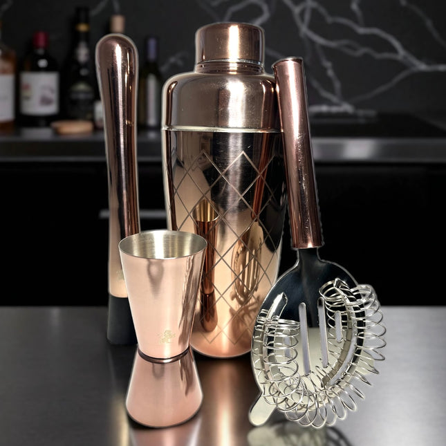 Cocktail set • rose gold
