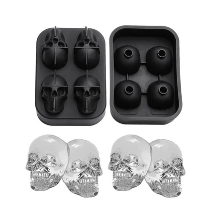 Skull ice mould