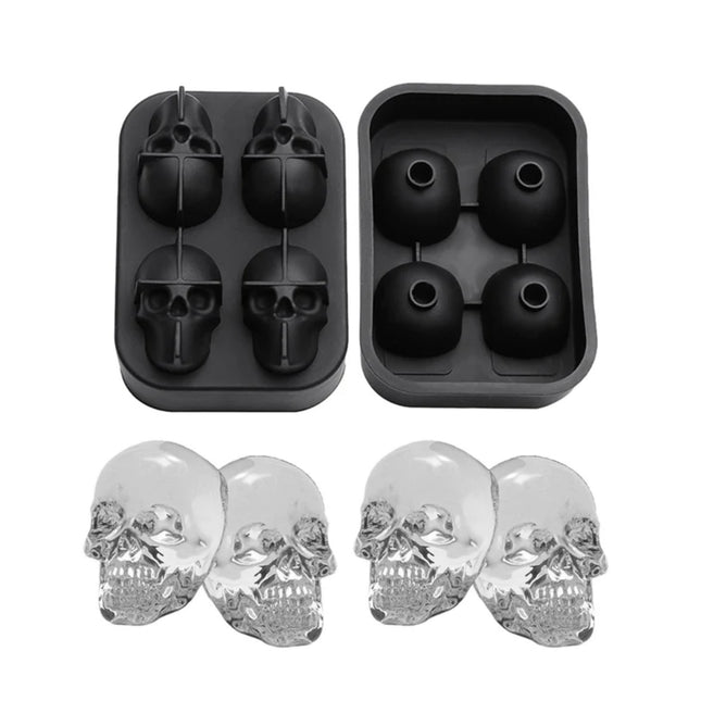 Skull ice mould