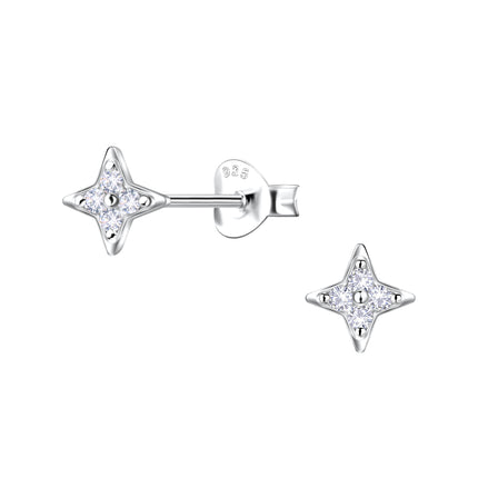 925 sterling silver studs • star