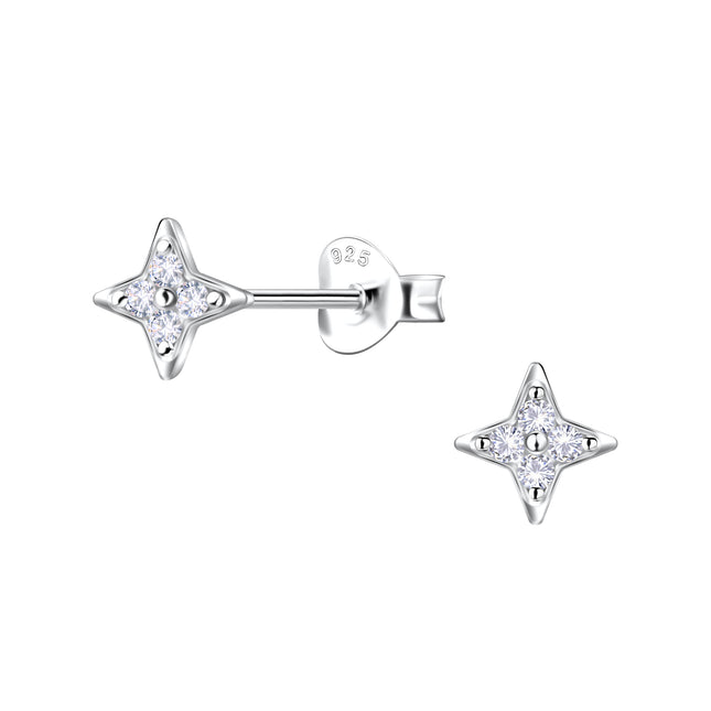 925 sterling silver studs • star
