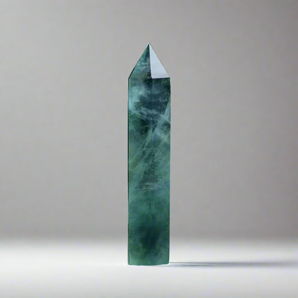Intention tower • green fluorite