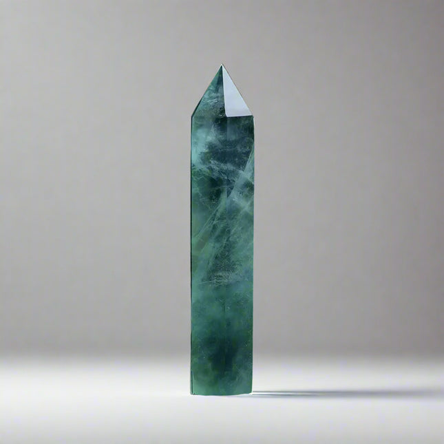 Intention tower • green fluorite