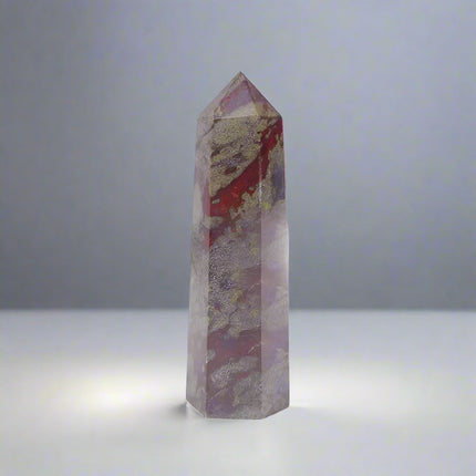 Intention tower • dragon blood jasper