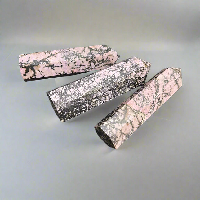 Intention tower • rhodonite