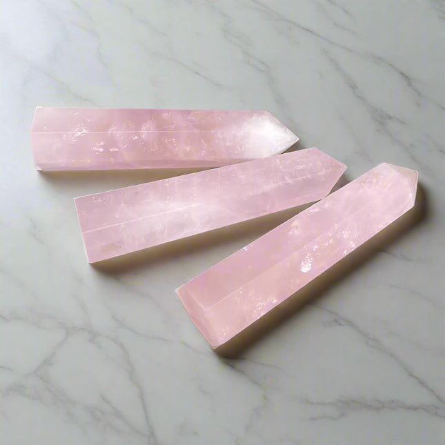 Intention tower • rose quartz