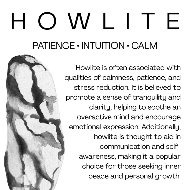 Intention tower • howlite