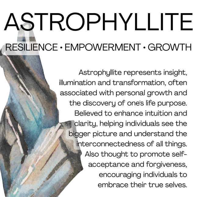 Intention tower • astrophyllite