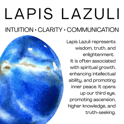 Intention tower • lapis lazuli