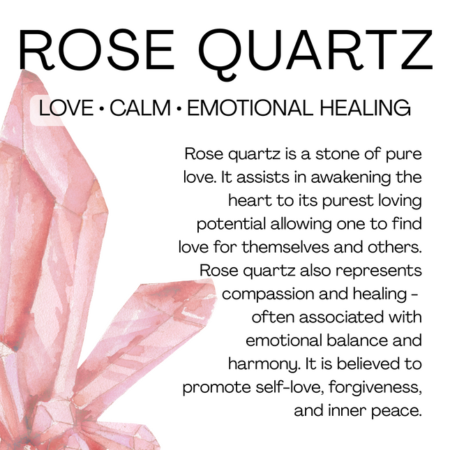 Intention tower • rose quartz