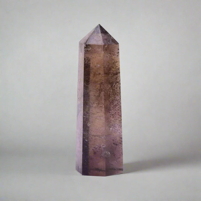 Intention tower • smokey quartz