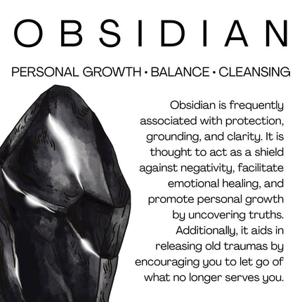 125g crystal tin • obsidian