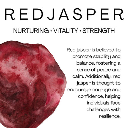 400g spirit candle • red jasper