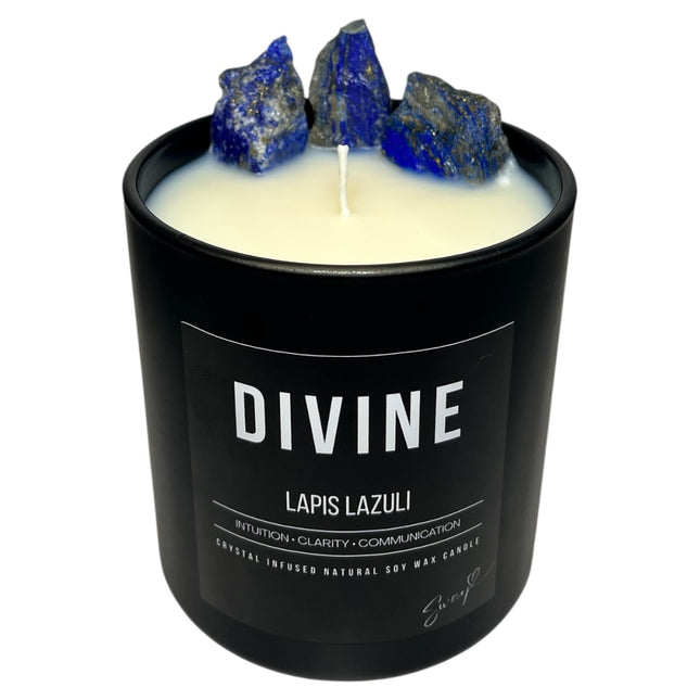 400g divine candle • lapis lazuli