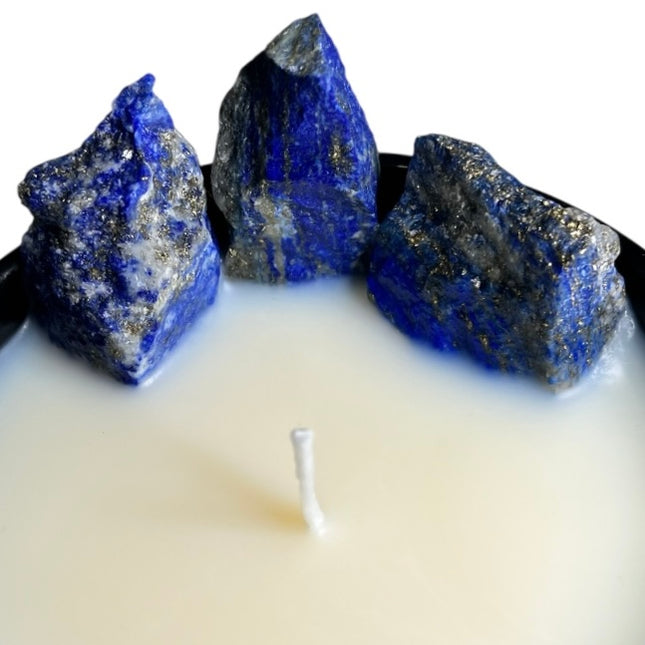 400g divine candle • lapis lazuli