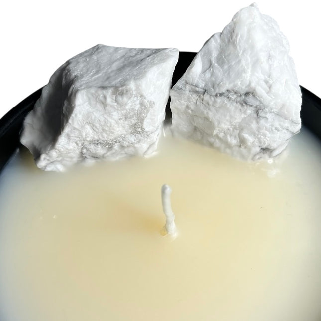 400g breathe candle • howlite