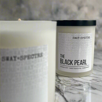 300g sway candle • frosted white